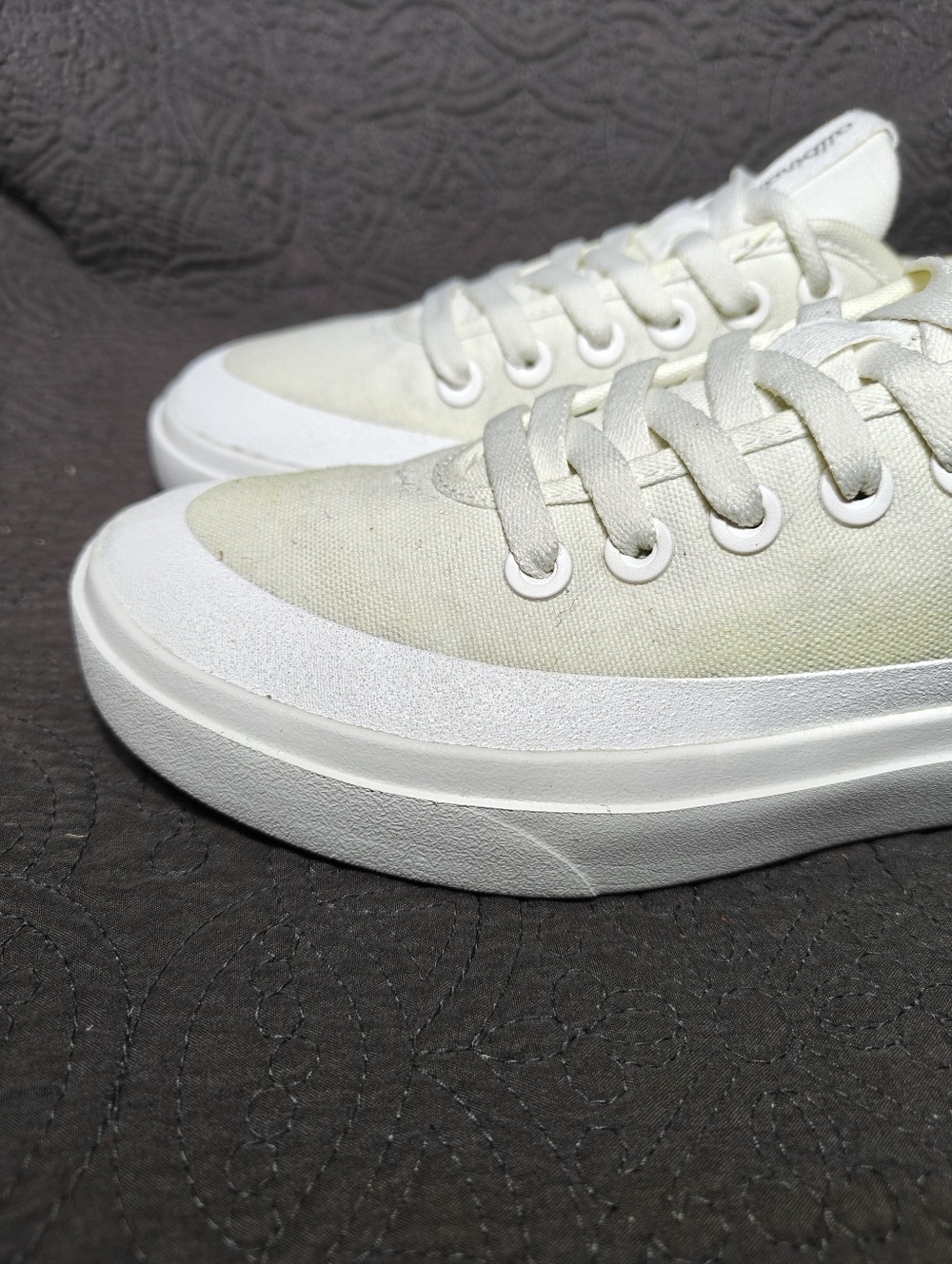 Allbirds Women's Canvas Piper Sneakers Casual Lace Up Shoes Size 8.5 - Picture 3 of 8